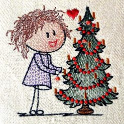 Stickdatei Lilly Weihnacht Set1010 – Bild 4