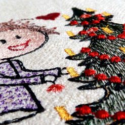 Stickdatei Lilly Weihnachten