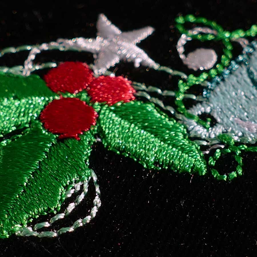 Stickdatei Weihnachtsecke Glocke detail02