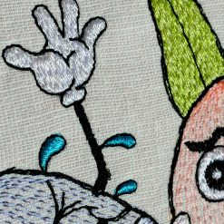Stickdatei Ostern Hand nah
