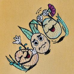 Stickdatei Ostern schräg10x10