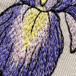 Stickdatei Iris - heimische Botanik – Bild 10