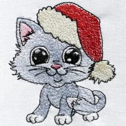 Stickdatei Kawaii Katze 10x10