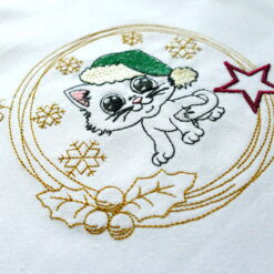 Kawaii Katze Weihnachten Detail 01