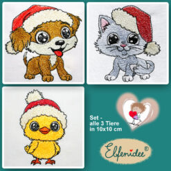 Kawaii Tiere Bundle alle 10x10-001
