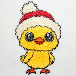 Kawaii Vogel Weihnachten 10x10 Artikelbild